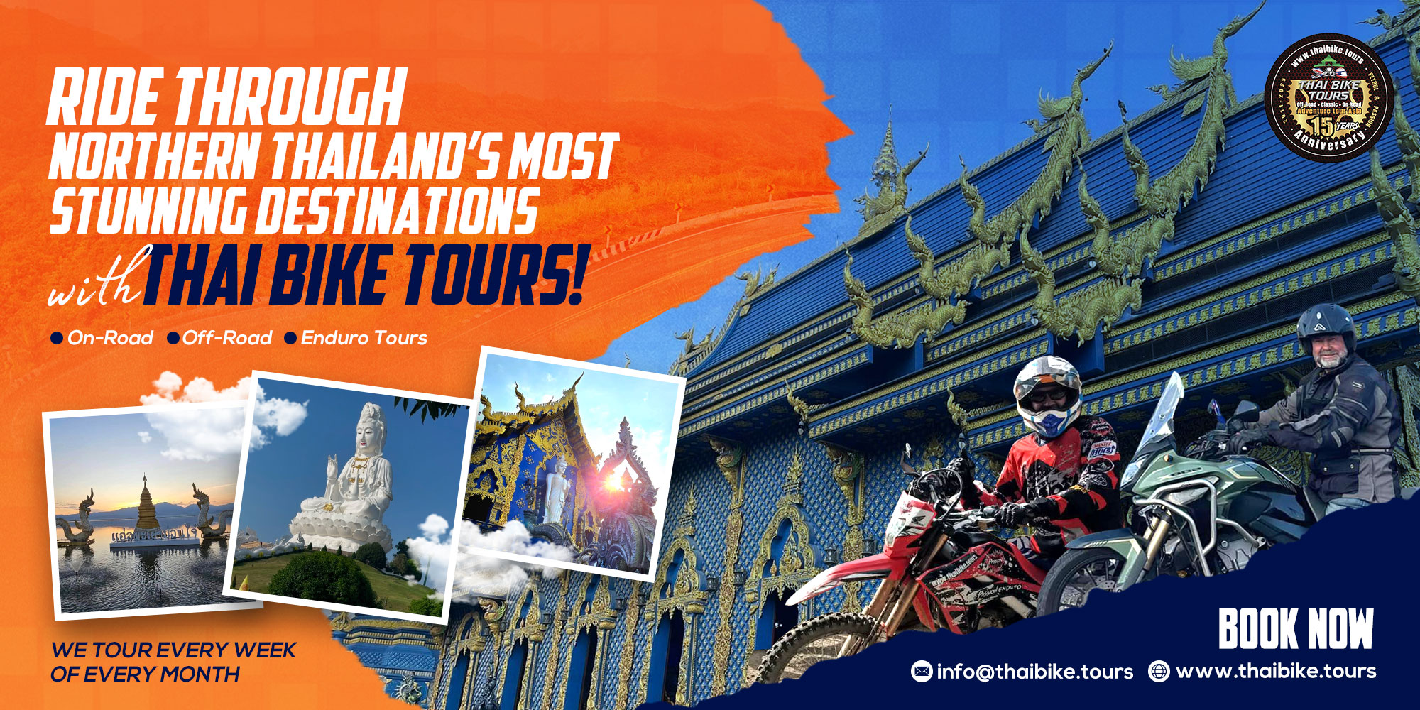 Thai Bike Tours - Header